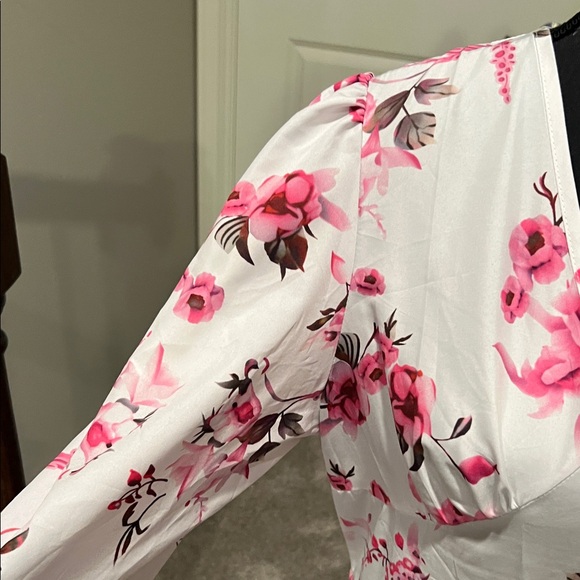 Floral Long Sleeve Maxi Dress - Picture 7 of 14